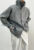 ribbed-single-breasted-cardigan