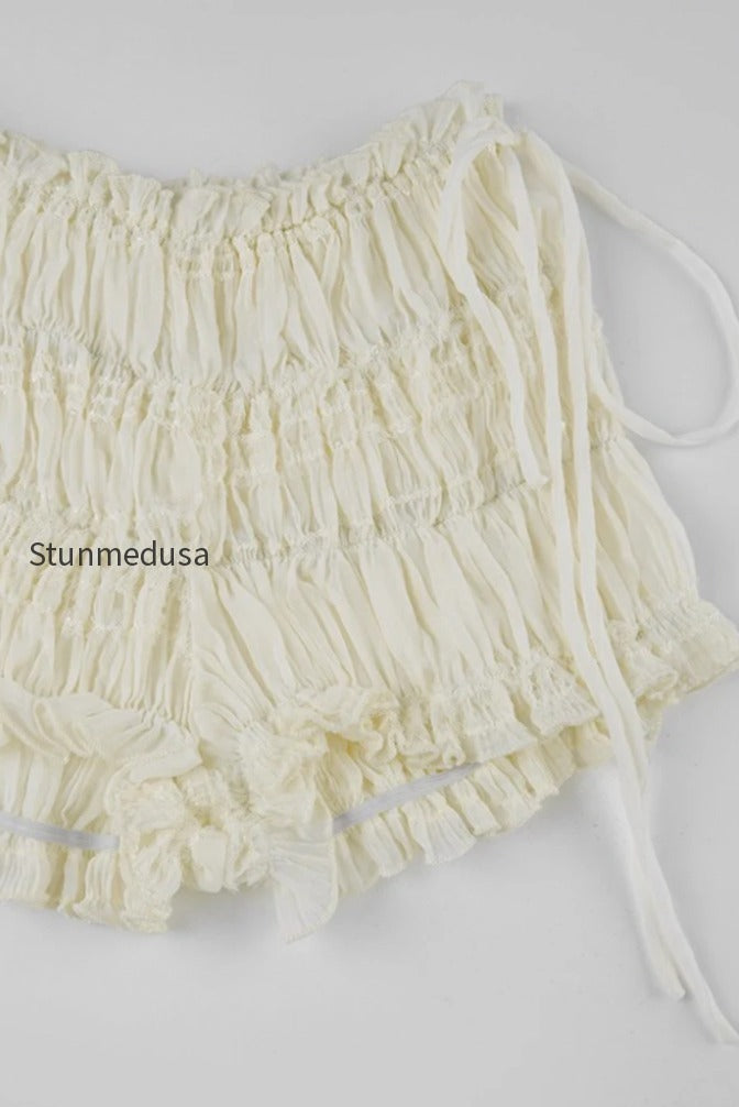 boho-textured-irregular-tulip-shorts