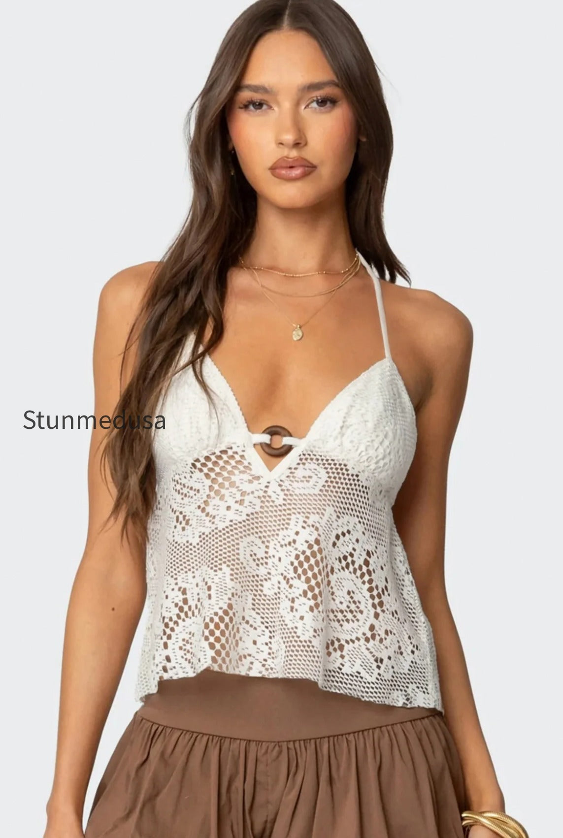 boho-cutout-sexy-v-neck-lace-halter-top