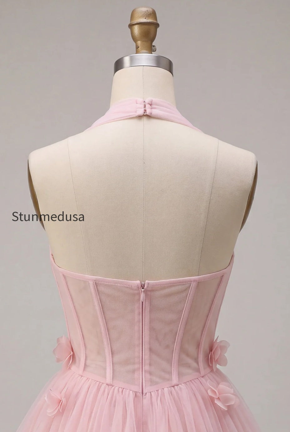 pink-tulle-halter-a-line-short-homecoming-dress-with-3d-flowers