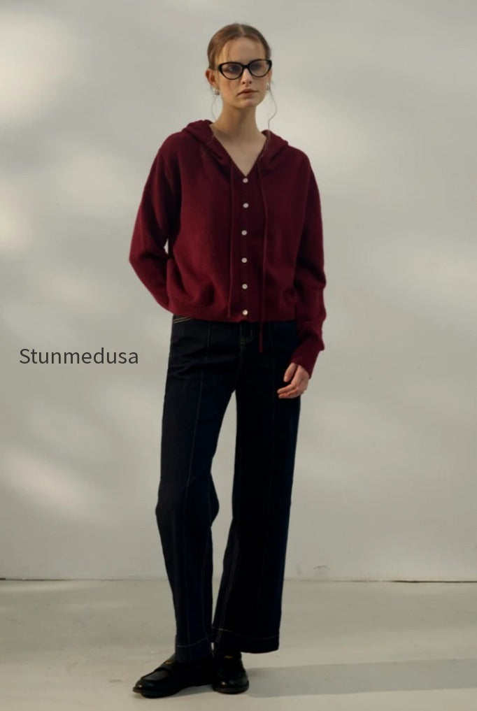 cropped-single-breasted-cardigan